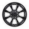Black Rhino 1890SRA126120B67 Sierra Wheel Gloss Black W/Milled Spokes 18x9 +12