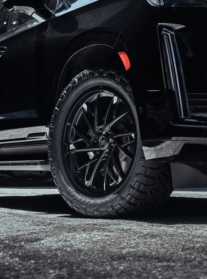 Raised Wheels MR80129060512 801 Wheel Gloss Black Milled 20x9 Offset +12