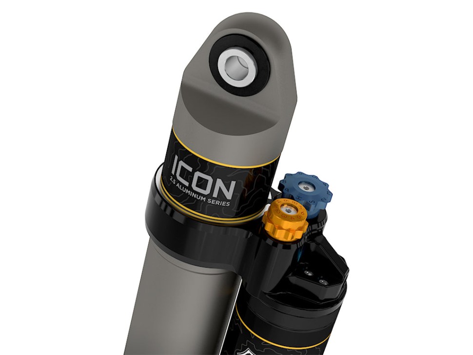 Icon Vehicle Dynamics 77701XP 2.5 VS Remote Reservoir CDXS Rear Reservoir Adjustable Shock Lift 0-4" Chevrolet Silverado/GMC Sierra 1500/2500/3500 01-26 Pair