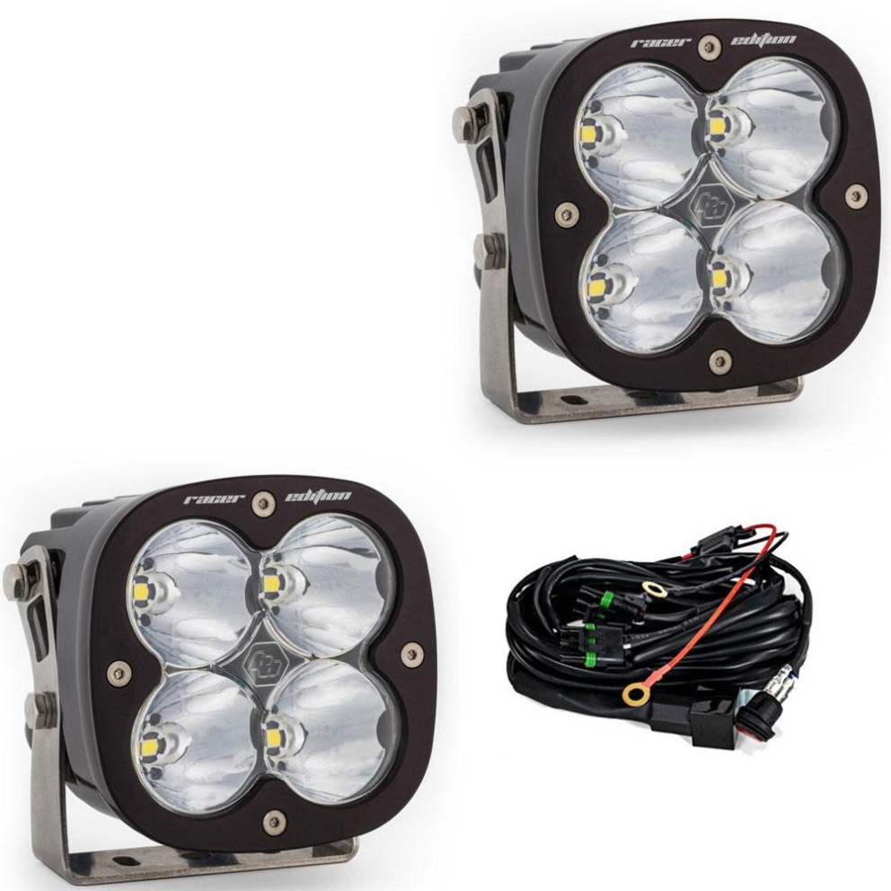 Комплект дополнительных LED фар 4.43x4.43" Racer Spot XL Racer Edition Baja Designs 687802