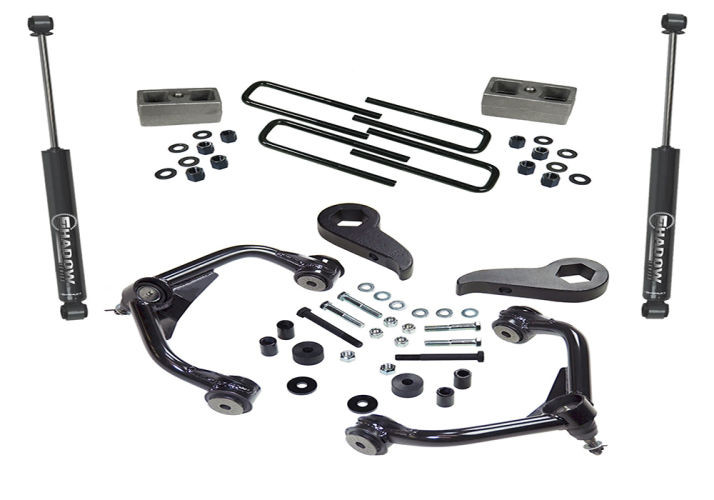 Superlift K1010 Suspension Lift Kit 3" Chevrolet Silverado 2500/3500 11-19 (Shadow Shocks)