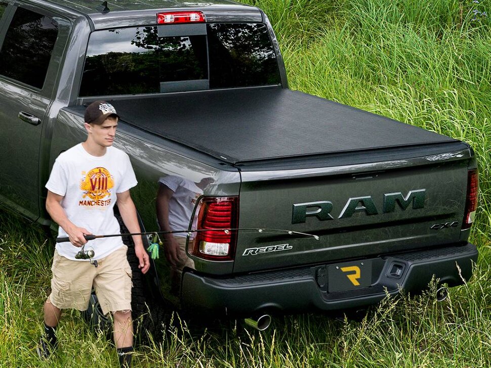 TruXedo 746901 Deuce Soft Folding Tonneau Cover Dodge Ram 1500/2500/3500 09-25 6'4"