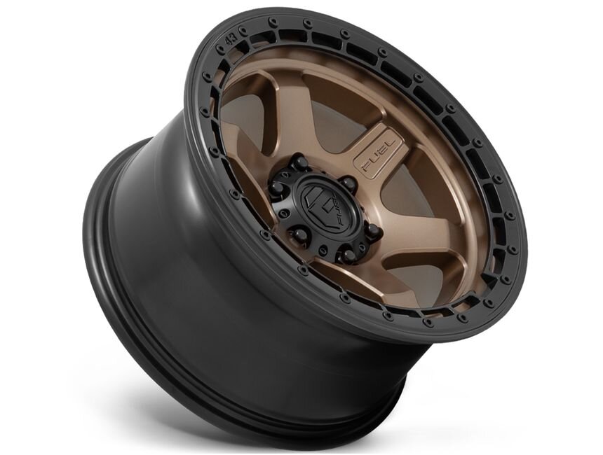 Колісний диск Fuel Off Road Block Matte Bronze W/Black Ring 18x9 ET+20 D75118909457