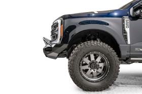 Передний бампер с центральной дугой Ford F-250/F-350 23-26 Matrix Fab Fours FS23-X5952-1
