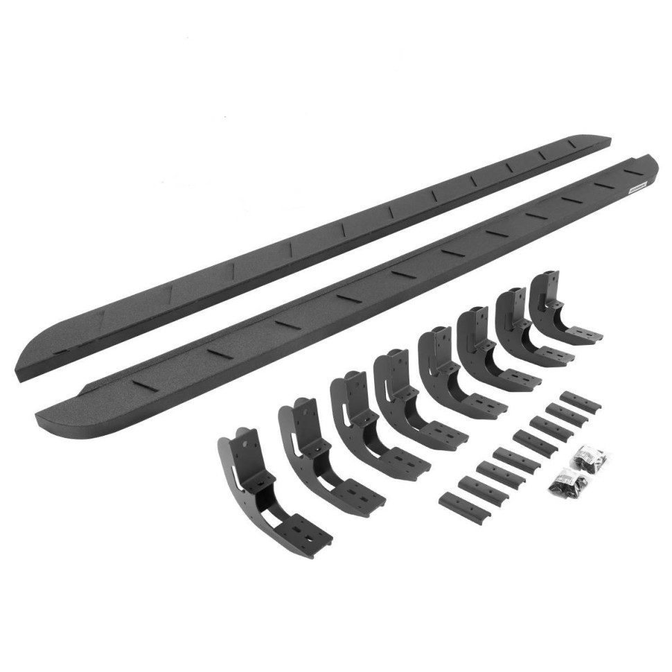 Подножки Chevrolet Silverado/GMC Sierra 1500/2500/3500 19-23 Crew Cab RB10 Slim Go Rhino 63404887ST