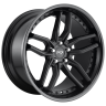 Niche Road Wheels M194199521+35 Methos Wheel Gloss Black Matte Black 19x9.5 +35