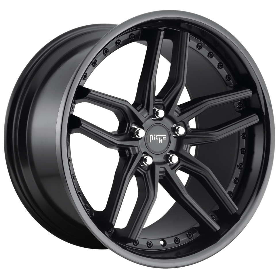 Niche Road Wheels M194199521+35 Methos Wheel Gloss Black Matte Black 19x9.5 +35