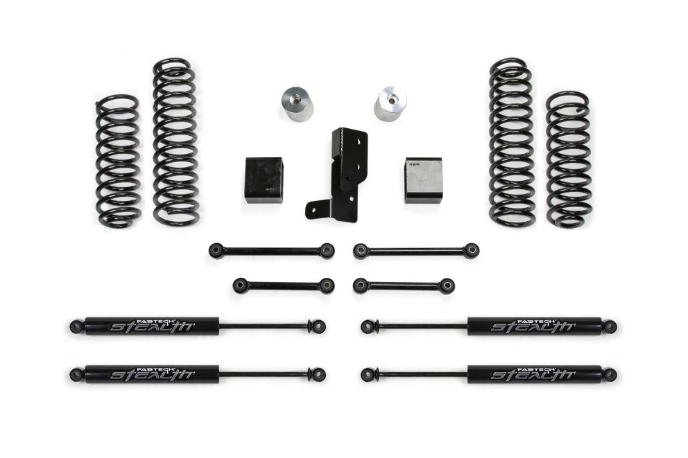 Лифт комплект подвески Jeep Wrangler JL 21-25 Lift 3" Fabtech K4200M