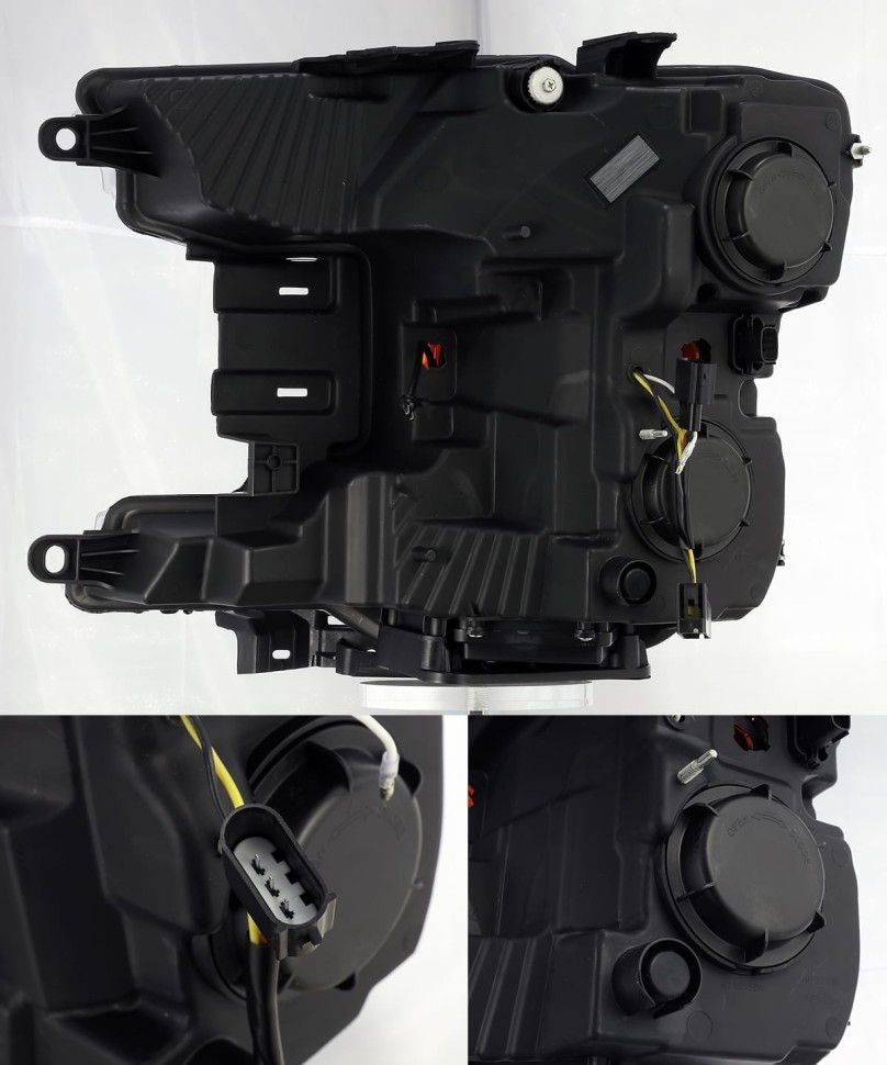Комплект передніх галогенних фар Ford F-150 18-20 PRO-Series AlphaRex 880186