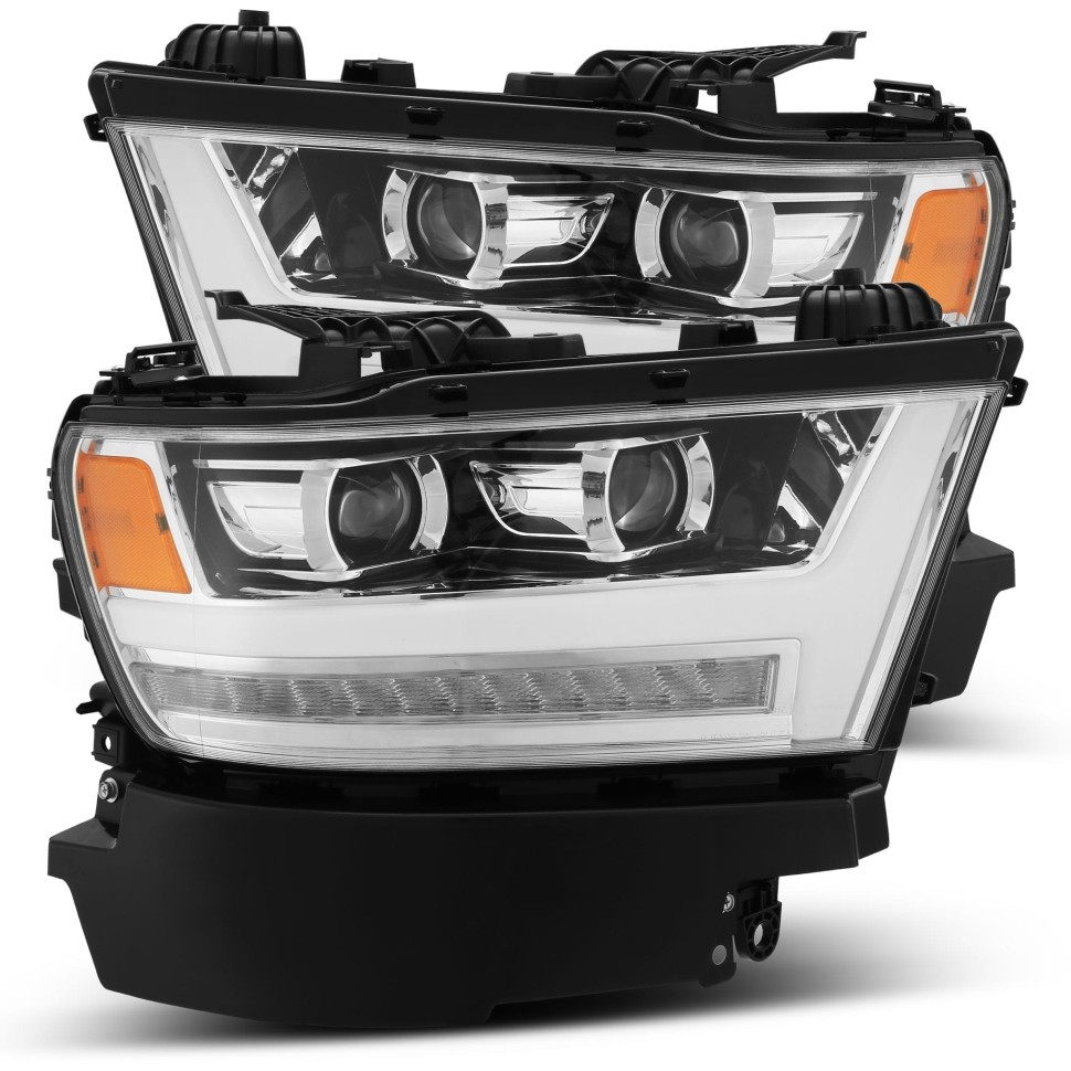 Комплект передних Led фар Dodge Ram 1500 19-24 LUXX-Series AlphaRex 880544