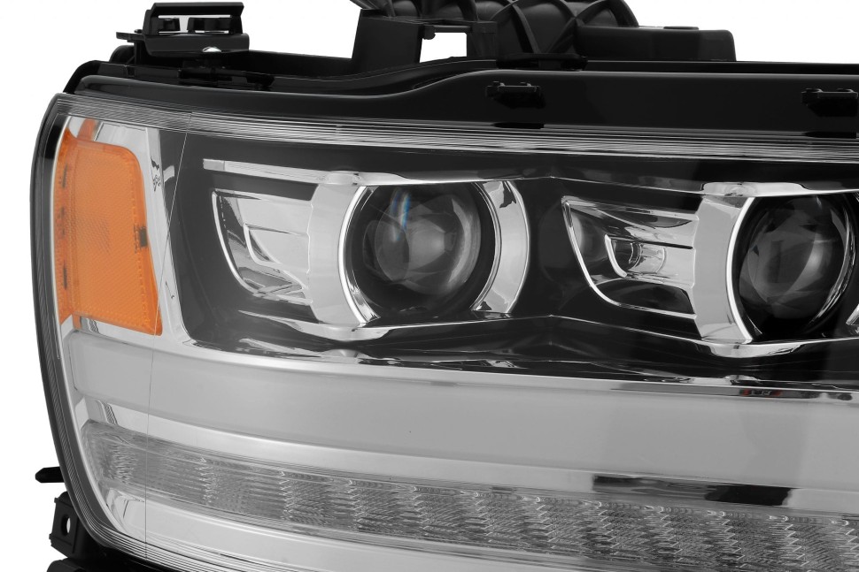 Комплект передних Led фар Dodge Ram 1500 19-24 LUXX-Series AlphaRex 880544