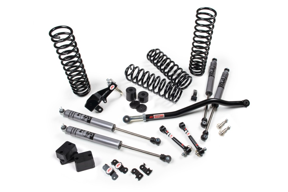 Лифт кит подвески 3.5" J-Venture Jeep Wrangler JK 07-18 4Door с амортизаторами FOX 2.0 Performance JKS JSPEC100KFP