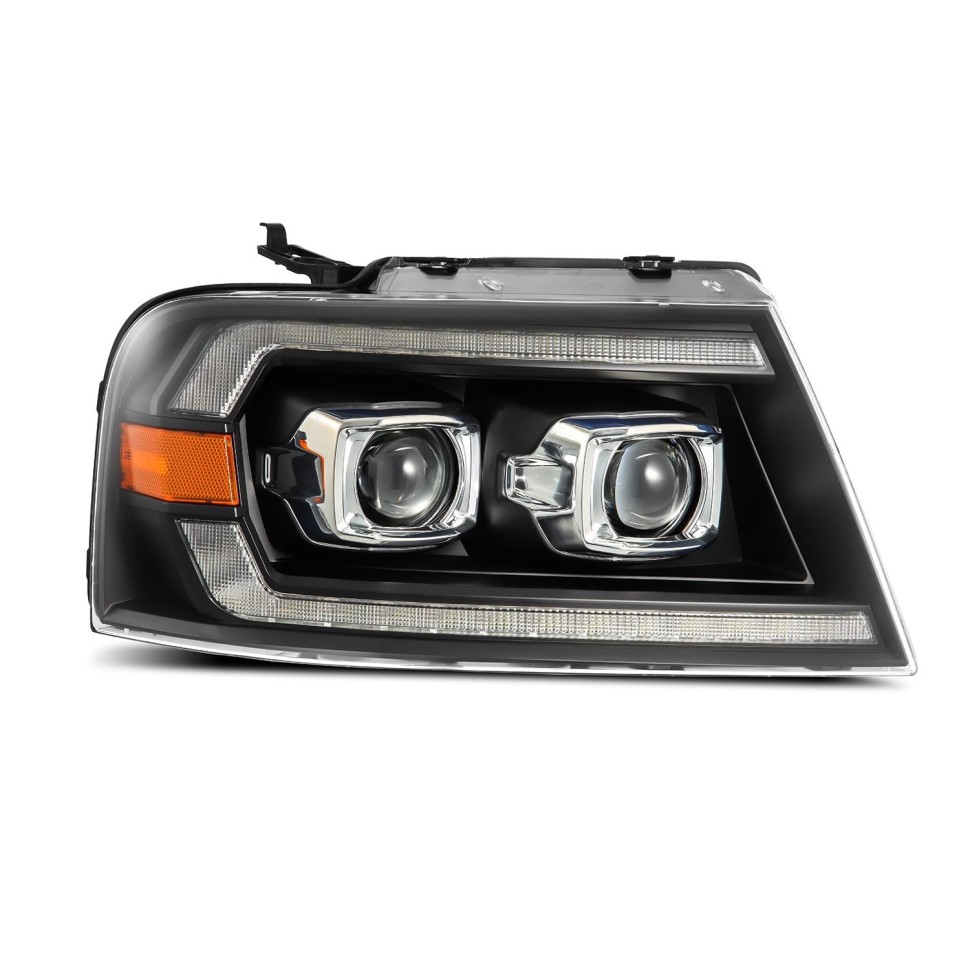 Комплект передних галогеновых фар Ford F-150/Lincoln Mark LT 04-08 PRO-Series AlphaRex 880134