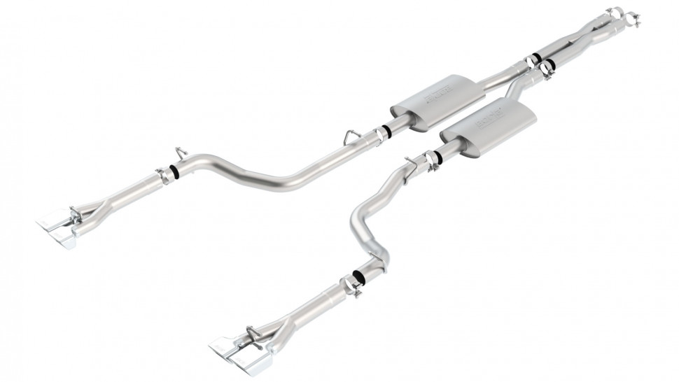 Borla 140435 Cat-Back Exhaust System Dodge Challenger SRT-8 RWD 11-14