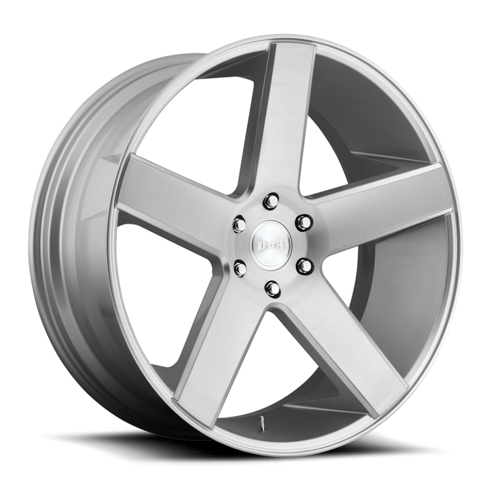Колісний диск DUB Wheels Baller S218 Gloss Silver Brushed 24x10 ET+19 S218240084+19