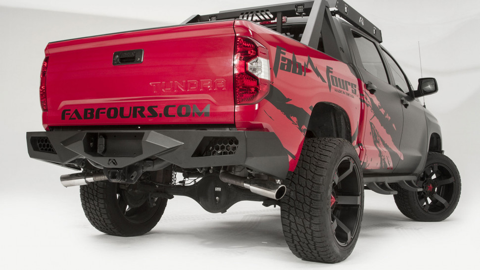 Fab Fours TT14-E2851-1 Vengeance Rear Bumper Toyota Tundra 14-21