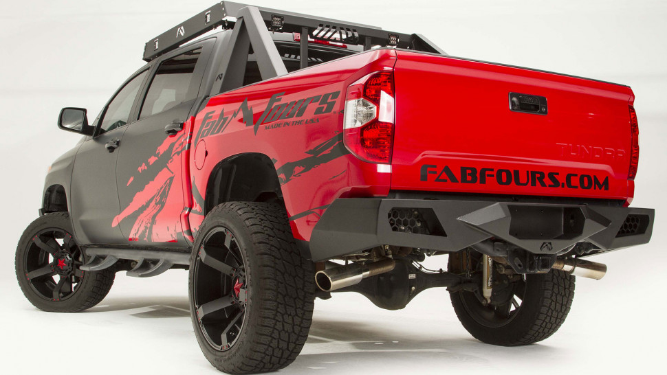 Fab Fours TT14-E2851-1 Vengeance Rear Bumper Toyota Tundra 14-21