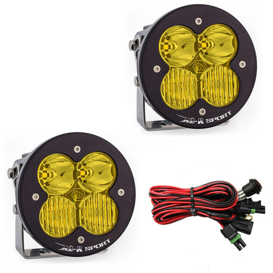 Дополнительные LED фары 5.24"x5.24" Водительский/Комбо свет (пара) XL-R Pro LED Light Baja Designs 537813