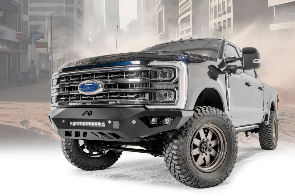Передний бампер Ford F-250/F-350 23-26 Vengeance Fab Fours FS23-V5951-1