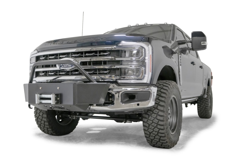Крепление для лебёдки с защитной дугой Ford F-250/F-350 23-25 Fab Fours FS23-N5960-1