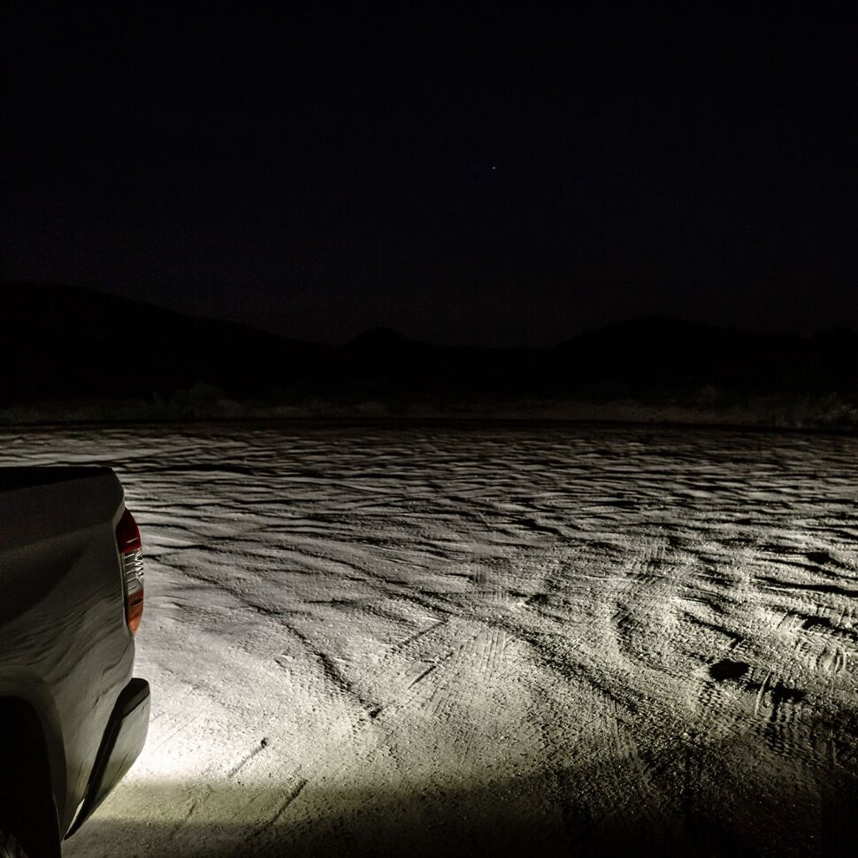 Rigid Industries 53121 SR-L Light (Pair) W/Backlit Blue 4.5x1.5" Wide/Drive