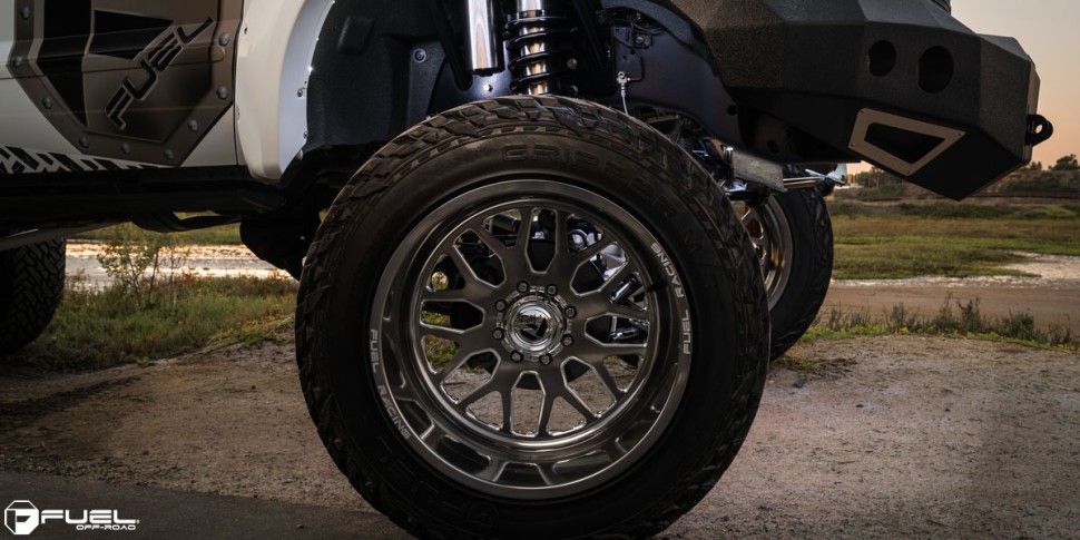 Колесный диск Fuel Off Road Tech Matte Gun Metal 20x9 ET+20 D67220908957