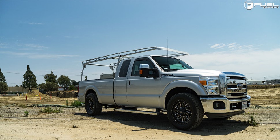 Колісний диск Fuel Off Road Triton Gloss Black Milled 22x14 ET-75 D58122409845