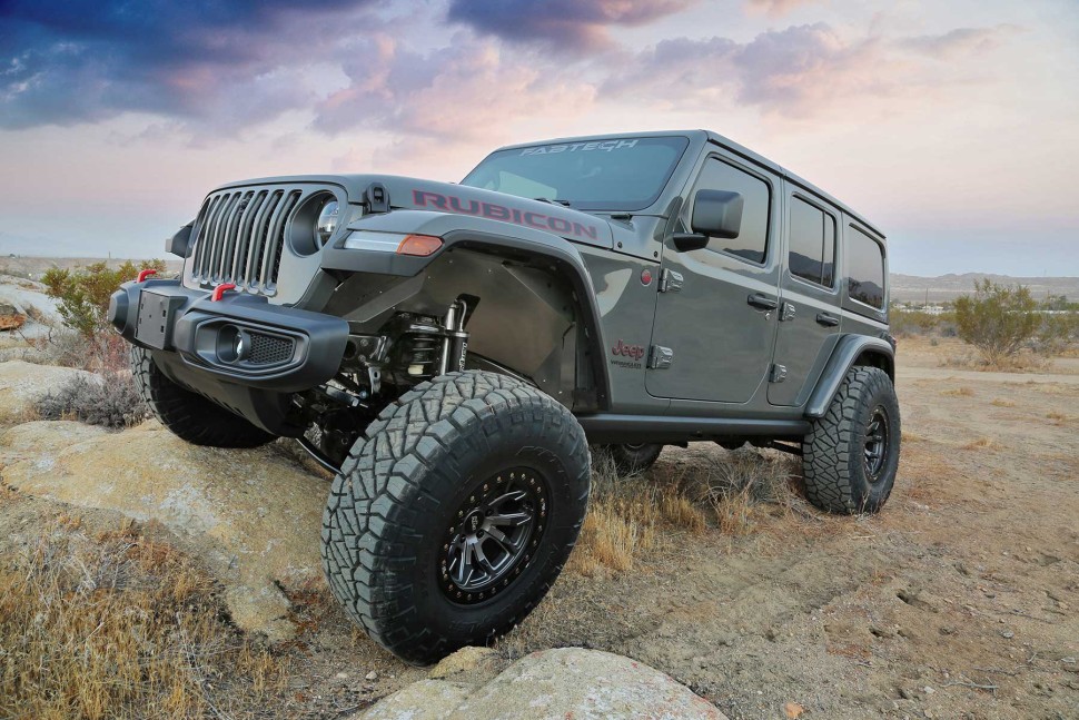 Fabtech K4186 Front Inner Fenders Jeep Wrangler JL 18-26