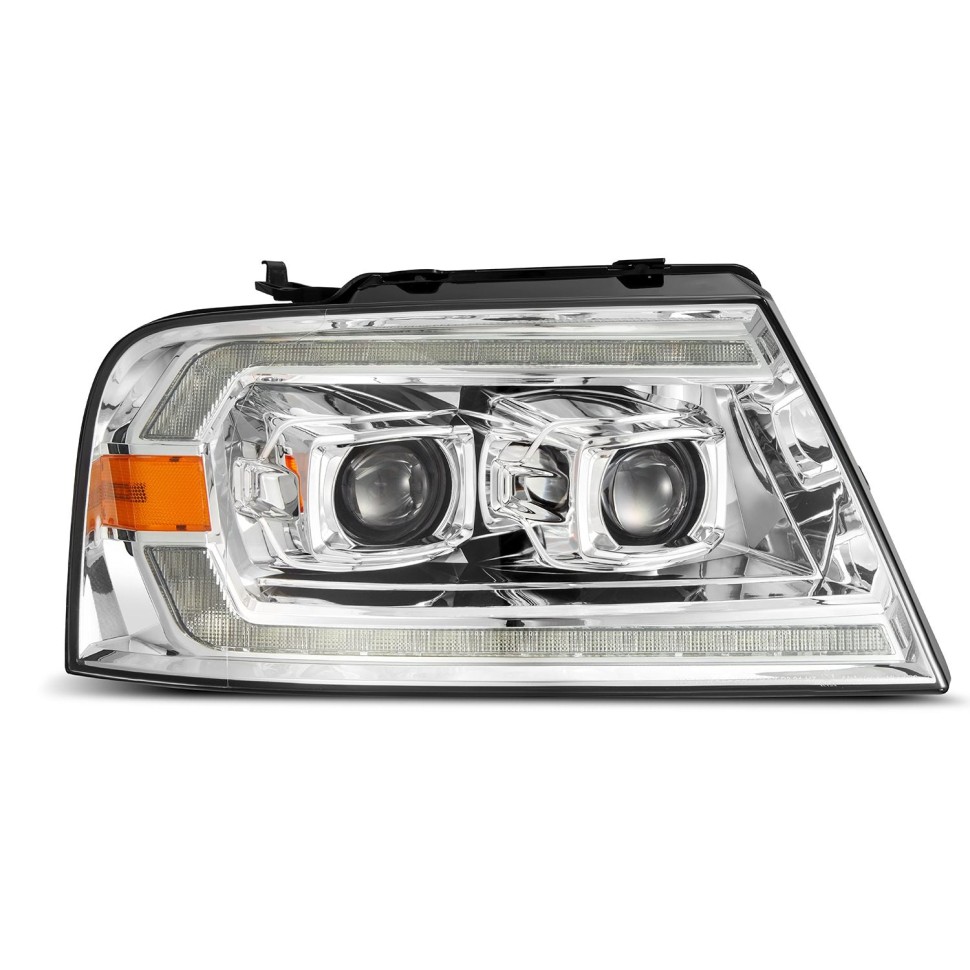 Комплект передних галогеновых фар Ford F-150/Lincoln Mark LT 04-08 PRO-Series AlphaRex 880135