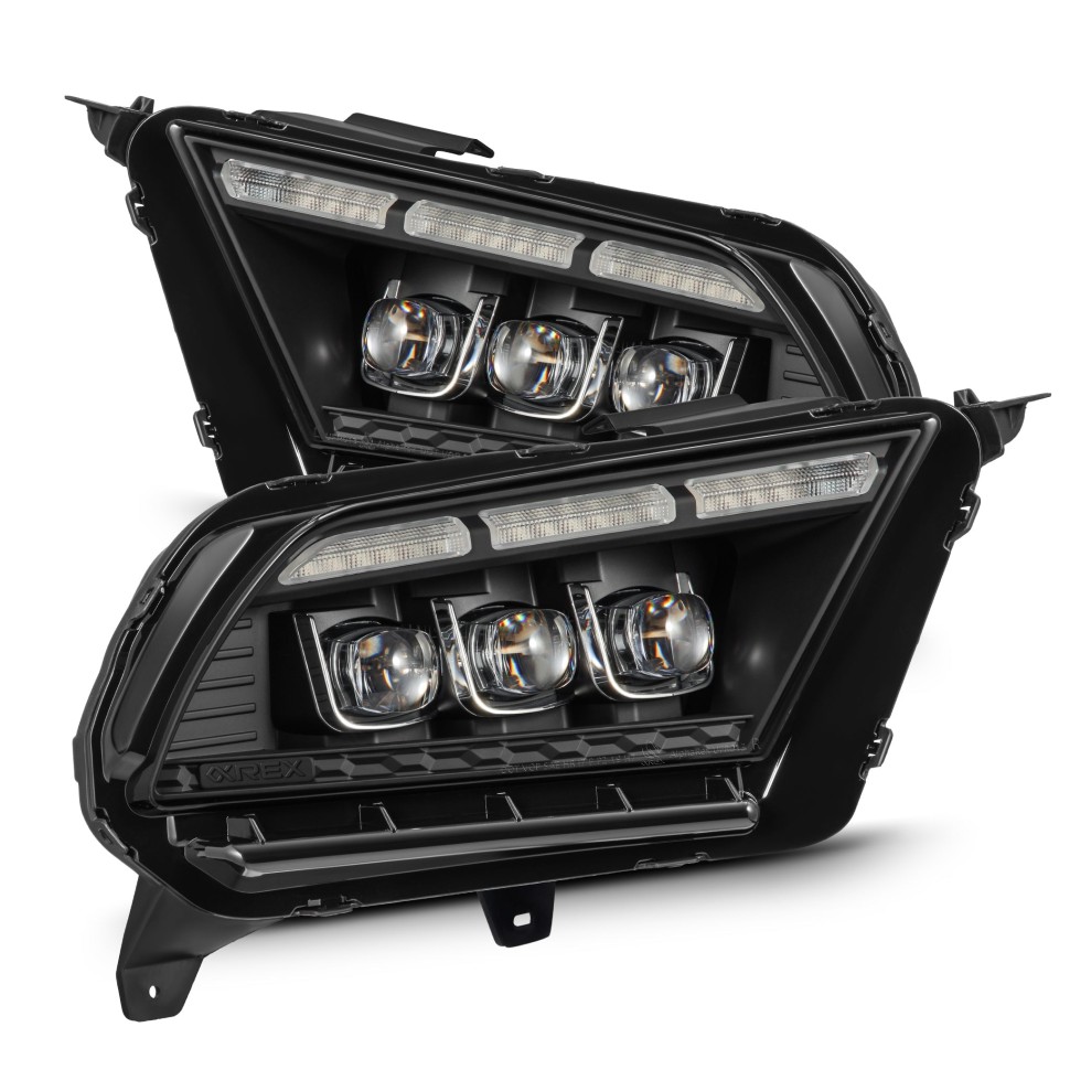 Комплект передних Led фар Ford Mustang 10-12 NOVA-Series AlphaRex 880489