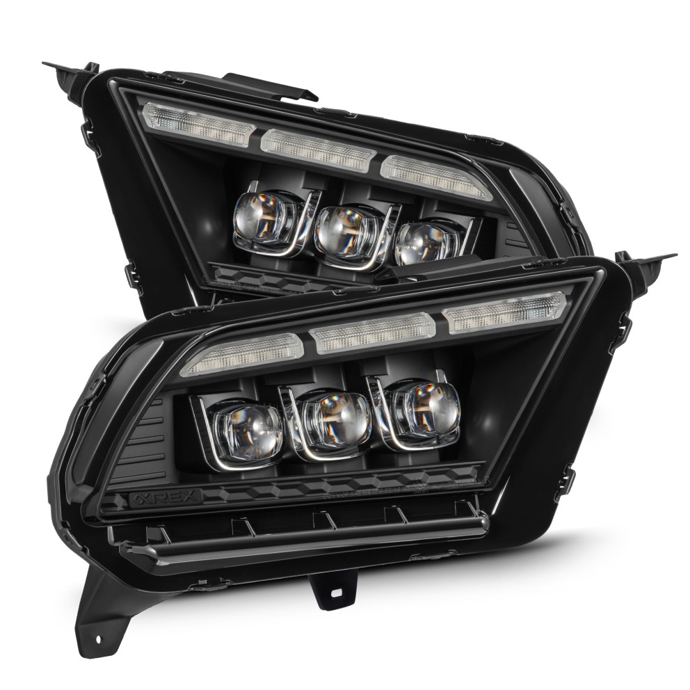 Комплект передних Led фар Ford Mustang 10-12 NOVA-Series AlphaRex 880489