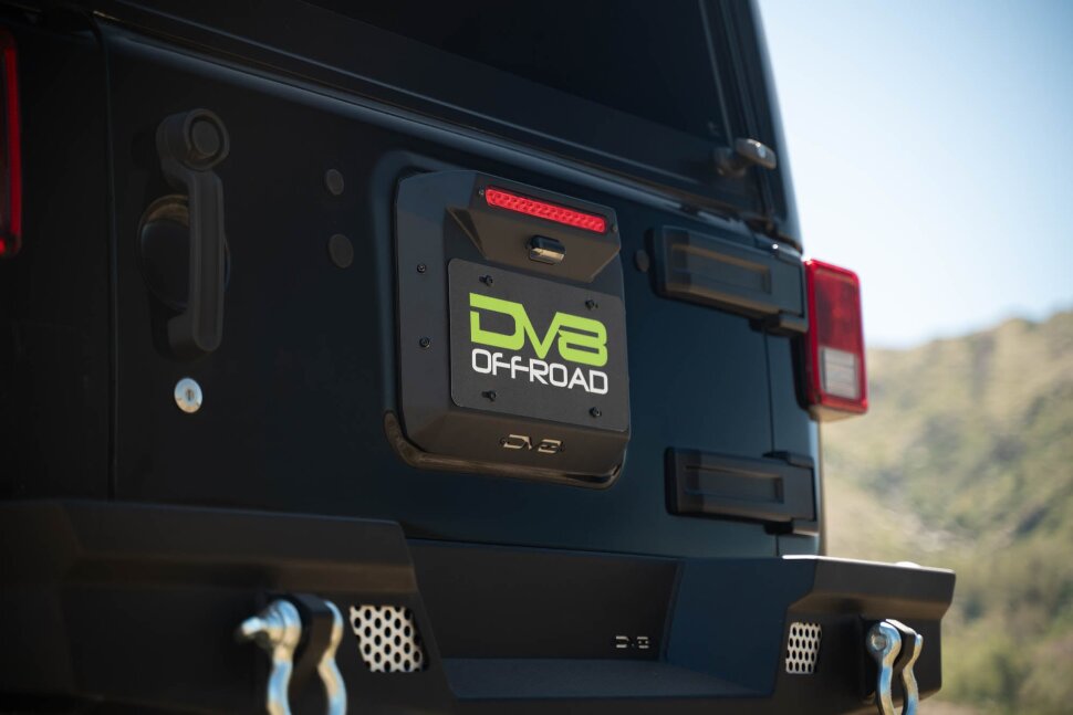 Комплект видалення запасного колеса Jeep Wrangler JK 07-18 DV8 Offroad TSJK-01