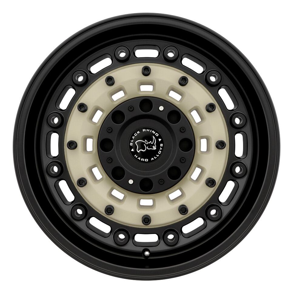 Black Rhino 2085ARS300054D72 Arsenal Wheel Sand On Black 20x8.5 +30