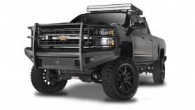Fab Fours CH08-Q2060-1 Full Guard Front Bumper Chevrolet Silverado 2500/3500 07-10