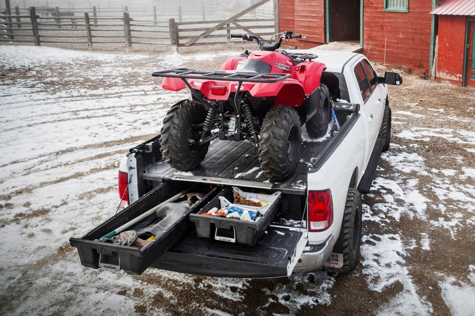 Decked DS3 Truck Bed Storage System Ford F-250/F-350 17-22 6'9"