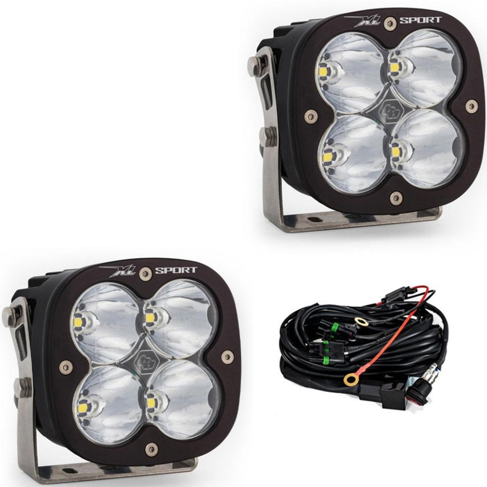 Комплект дополнительных LED фар 4.43x4.43" Spot XL Sport Baja Designs 567801