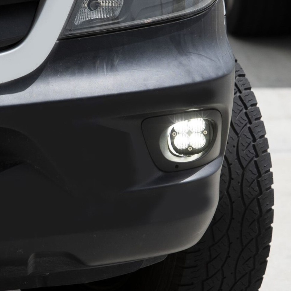 Комплект противотуманных LED фар Wide Cornering Mercedes-Benz Sprinter 19-25 Squadron Pro Baja Designs 447874