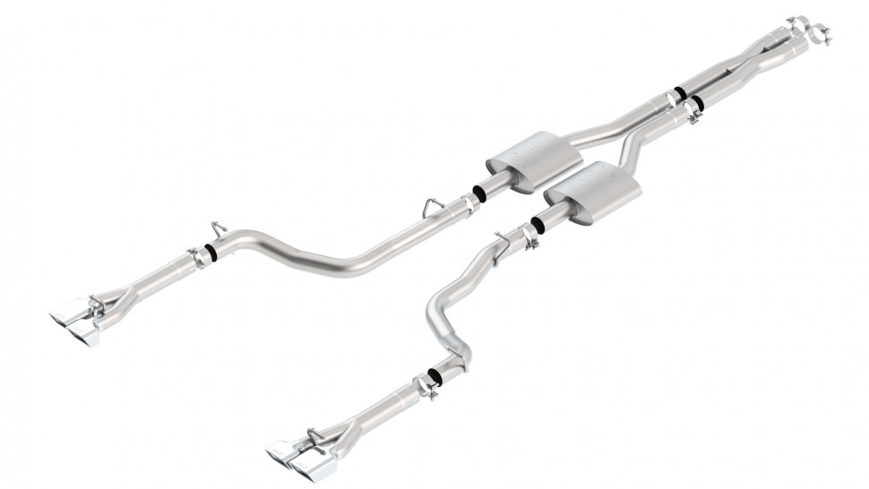 Borla 140436 Cat-Back Exhaust System Dodge Challenger SRT-8 RWD 11-14