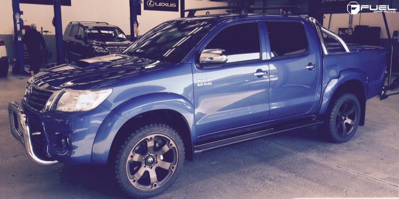 Колісний диск Fuel Off Road Beast Matte Black Double Dark Tint 20x9 ET+25 D56420908760