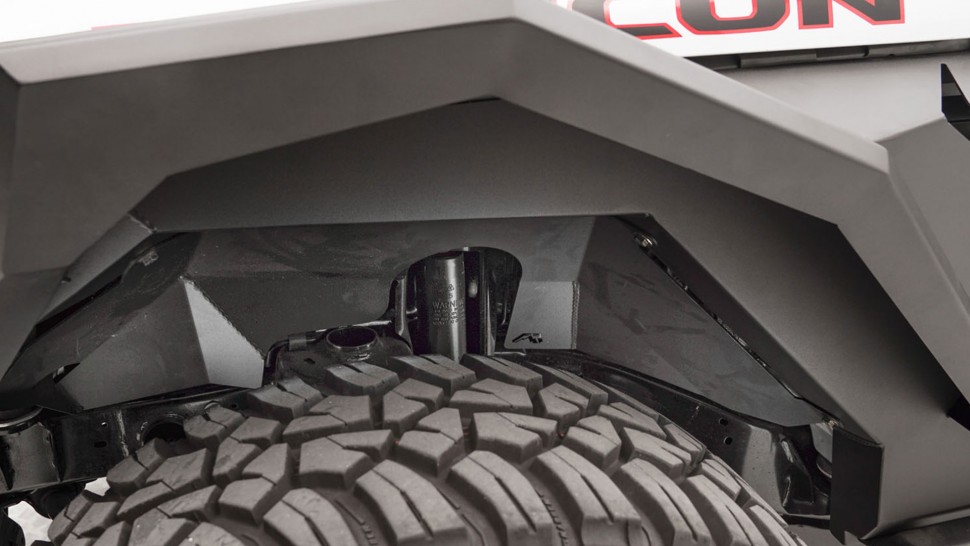 Передня підкрилка Jeep Wrangler JL/Gladiator JT 18-22 Fab Fours JL1002-1