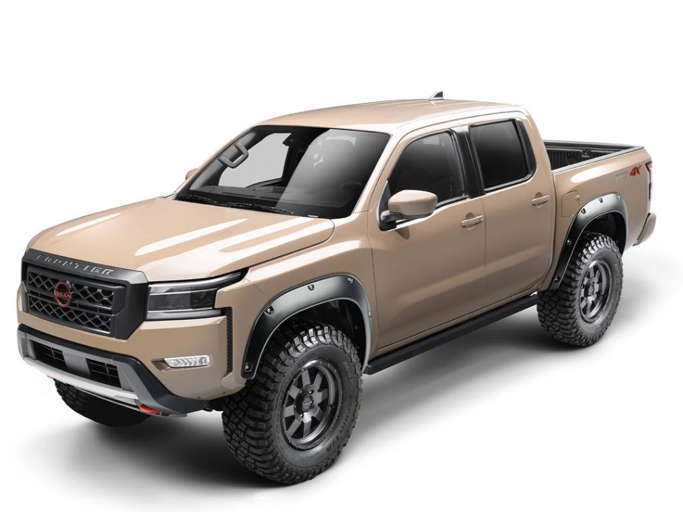 Расширители колесных арок Nissan Frontier 22-26 Комплект 4 шт. Pocket Style Husky Liner 2807911