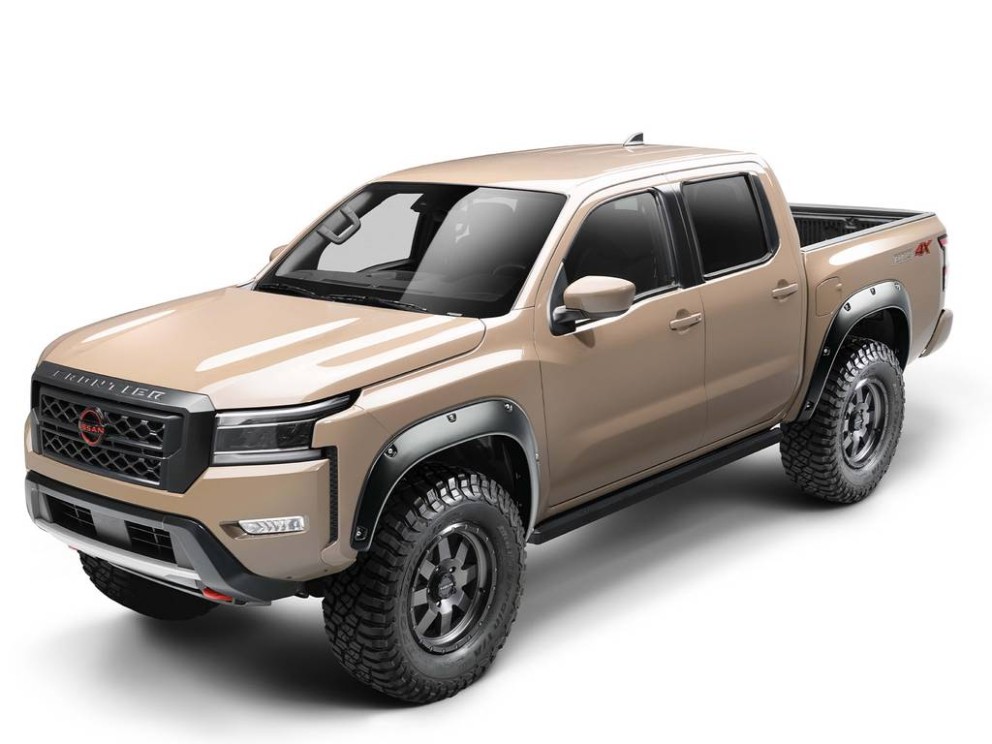 Husky Liner 2807911 Pocket Style Fender Flares Set of 4 pcs Nissan Frontier 22-26
