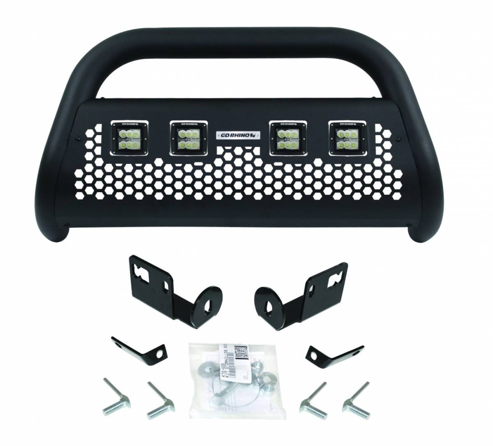Go Rhino 55674LT RC2 LR Bull Bar With Mounting Brackets Dodge Ram 1500 19-22