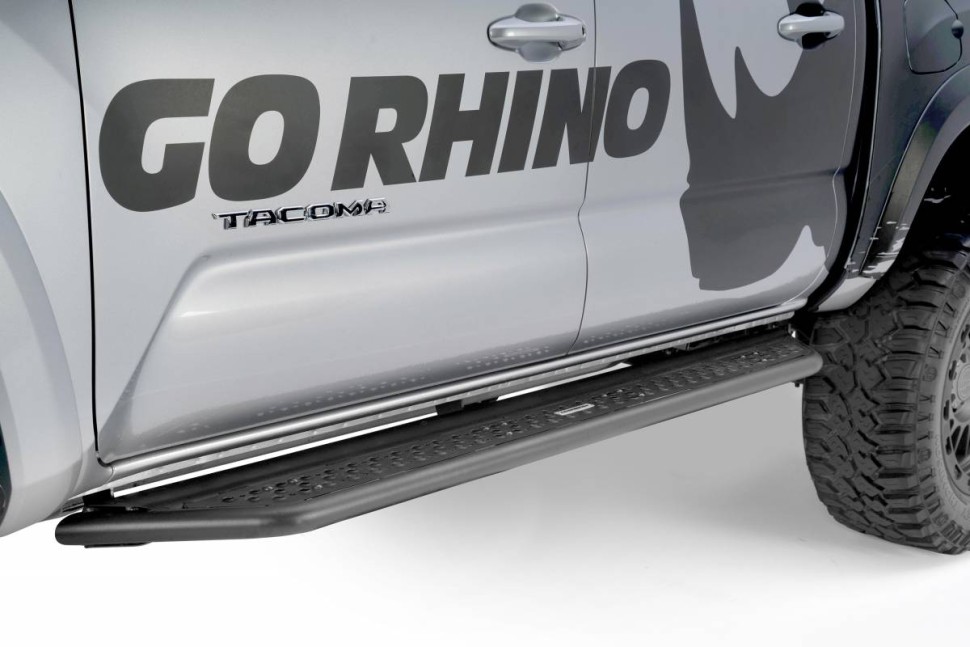 Подножки Toyota Tacoma 06-23 Double Cab Dominator Xtreme D6 Go Rhino D64429T