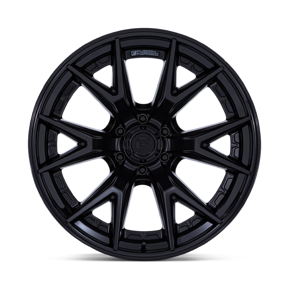 Колесный диск Fuel Off Road Catalyst Matte Black W/Gloss Black Lip 22x10 ET-18 FC402MX22106318N