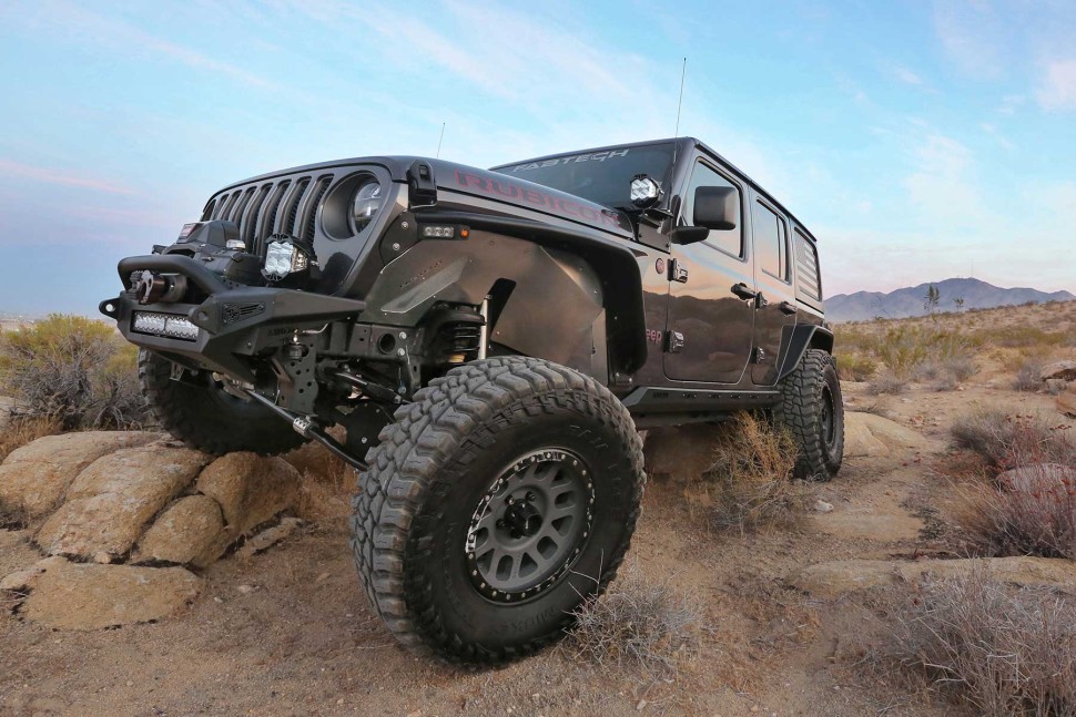Fabtech K4187 Front Inner Fenders Jeep Wrangler JL 18-26
