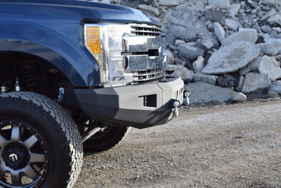 Передній бампер під лебідку Ford F-250/F-350 17-22 Steel DV8 Offroad FBFF2-03