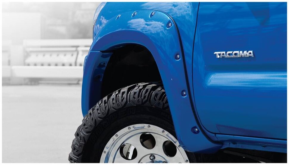 Bushwacker 31920-02 Pocket Style Fender Flares Set 4 PC Toyota Tacoma 05-11