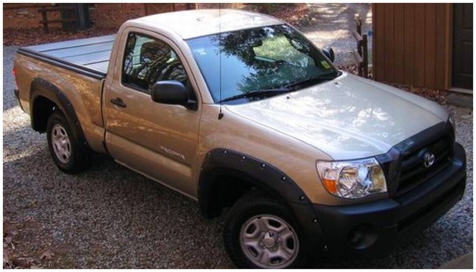 Bushwacker 31920-02 Pocket Style Fender Flares Set 4 PC Toyota Tacoma 05-11