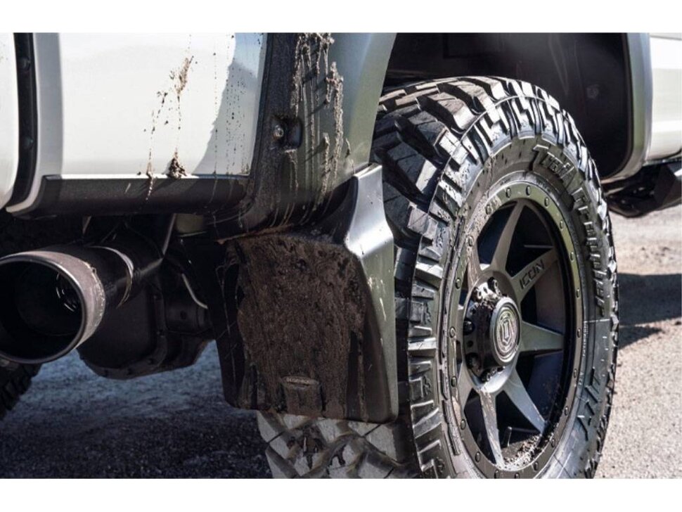 Бризковики GMC Sierra 1500/2500/3500 14-19 задн 2шт. Trail Armor Bushwacker MUD-40122